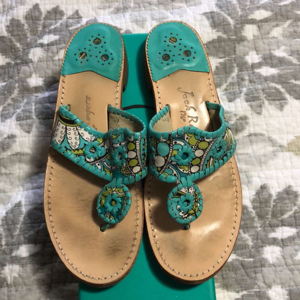 Peacock Vera Bradley Jack Rogers